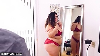 Teen With Big Tits Receives Face-Fuck From Bbw Milf Karla Lane
