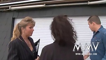 A German Couple Receives Instruction From Amateur Couple In Mmv Films Video