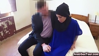 Arabian Hotel Room Encounter With A Rough Doggystyle Fucking