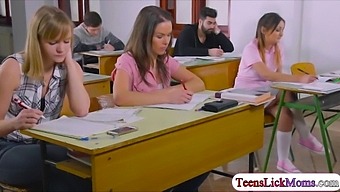 Hungarian Teen Anina Silk Enjoys A Wild Dildo Ride With Cathy Heavens' Top Pick