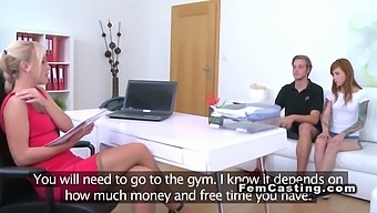 European Amateur Redhead Gives A Deep Throat Blowjob