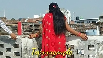Indian Couple'S Intimate Moment Captured On Camera