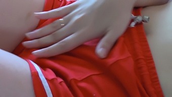 Two Women Indulging In Lesbian Intimacy