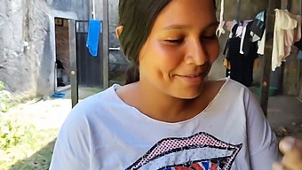 I Spy On My Neighbor'S Open Door And Witness Her Entire Butt Getting Filled With Semen