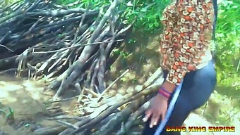 Big Black Cock Pornstar Fucks African Maiden In The Village