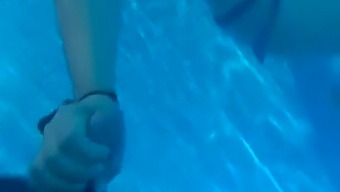 Happy Ending For This Couple'S Poolside Sex