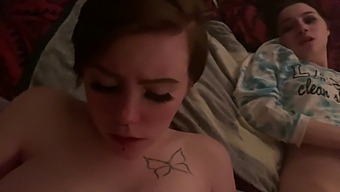 My Girlfriend Experiments With A Penis For The First Time! Witness Our Threesome With Big Boobs, Little Tits, And Inked Skin!