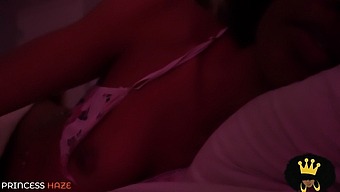 Sneaking Into Stepbrother'S Room For Warmth Leads To Steamy Solo Session