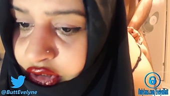Muslim Woman With A Large Buttocks Gets Anal Punishment