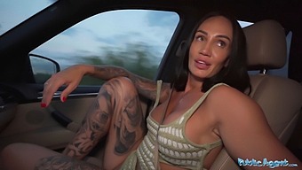 Javna Seks Avantura Hayley Vernon: Avstralska Milf Se Grobo Pofuka Od Zadaj Ob Cesti