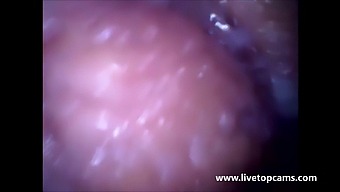 Vidéo Intime D'Un Orgasme Féminin Capturé De L'Intérieur De Son Vagin