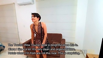 A Tourist From Out Of Town Has A Steamy Encounter With A Seductive Woman With Short Hair In The City Of Rio De Janeiro, Brazil