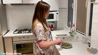Stepmom Gives Handjob To Help Her Son'S Self-Esteem