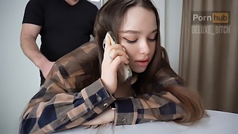 Brunette Teen Gets Fucked By Stepbrother In Pov