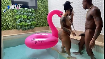 Watch Her Fat And Huge Ass Bounce While She Gives A Blowjob