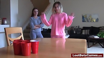 Loser'S Punishment In A Strip Game With Pussy Licking