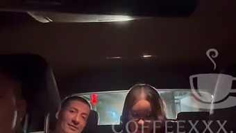 Interracial Couple'S Naughty Encounter With Uber Driver - Anal And Blowjob Included