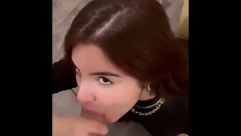 My Buddy'S Stunning Girlfriend Gives Him A Sensual Blowjob (Uninterrupted Version)