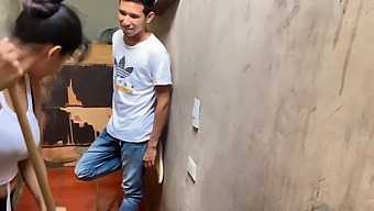 I Crave My Stepfather'S Large Cock In My Home'S Laundry Room