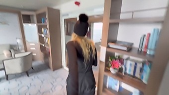 Sultry Natural Tits And Hot Blowjob On A Cruise Vacation