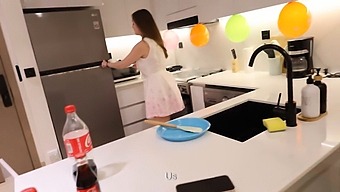 I Had A Taboo Affair With My Friend’s Mother In The Kitchen On His Birthday.